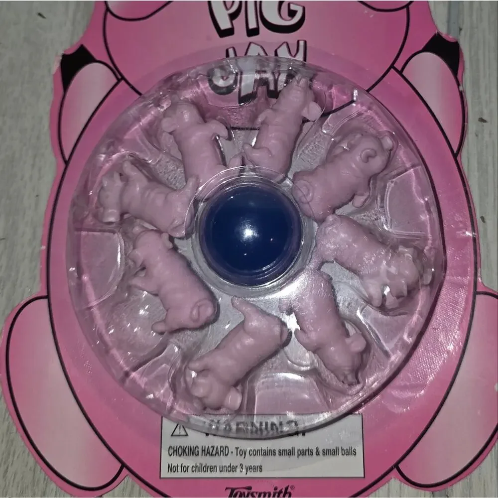 Vtg 2004 Pig Jax Game New In Box Pink Little Piggies Hours Of Fun Kids Toys